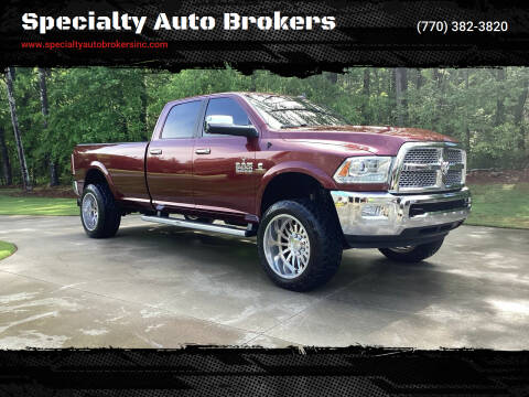2016 RAM 2500 for sale at Specialty Auto Brokers in Cartersville GA