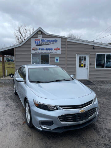 2018 Chevrolet Malibu for sale at ROUTE 11 MOTOR SPORTS in Central Square NY
