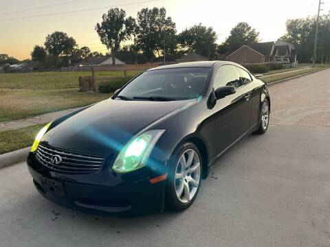 2006 Infiniti G35 for sale at Demetry Automotive in Houston TX