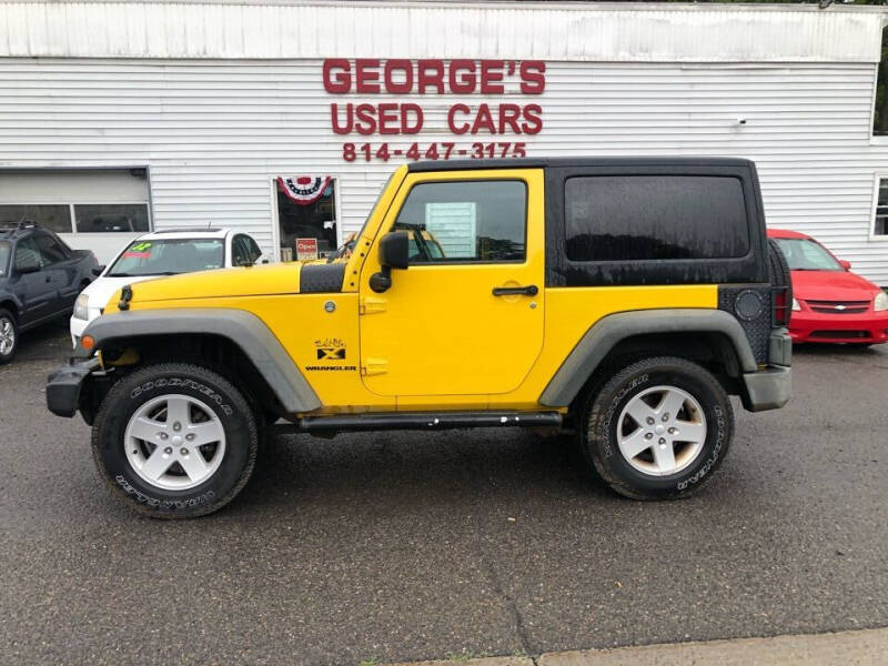 2009 Jeep Wrangler for sale at George's Used Cars Inc in Orbisonia PA