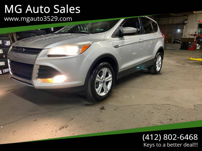 2013 Ford Escape for sale at MG Auto Sales in Pittsburgh PA