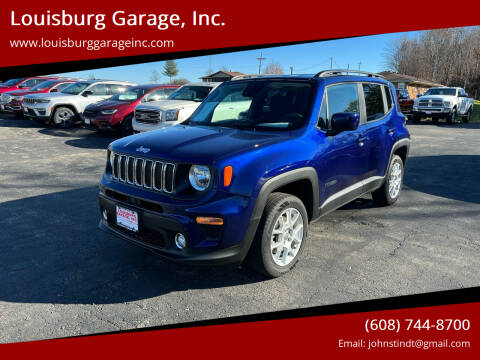 2021 Jeep Renegade for sale at Louisburg Garage, Inc. in Cuba City WI