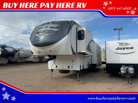 2012 Forest River Sandpiper 330RL for sale at BUY HERE PAY HERE RV in Burleson TX