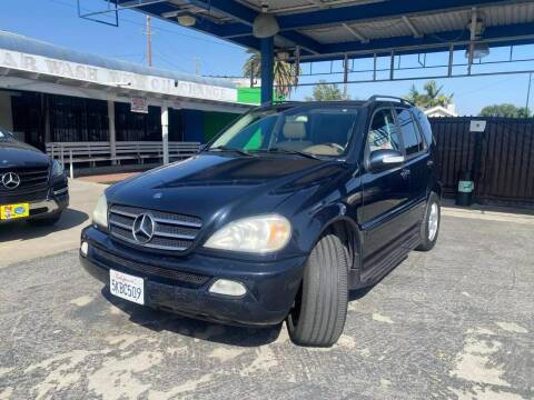 2002 Mercedes-Benz M-Class for sale at Hunter's Auto Inc in North Hollywood CA