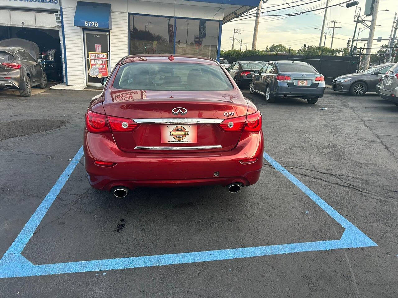 2015 INFINITI Q50 for sale at Chicago Auto House in Chicago, IL