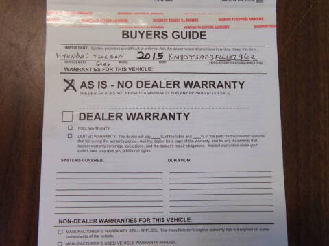 2015 Hyundai Tucson GLS