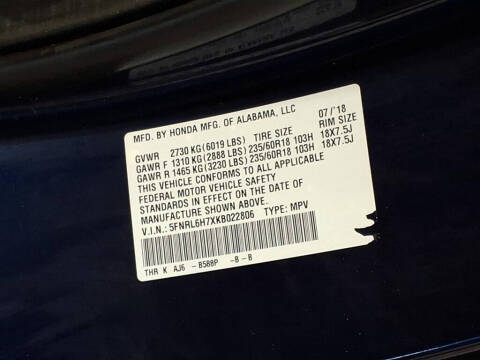 2019 Honda Odyssey EX-L