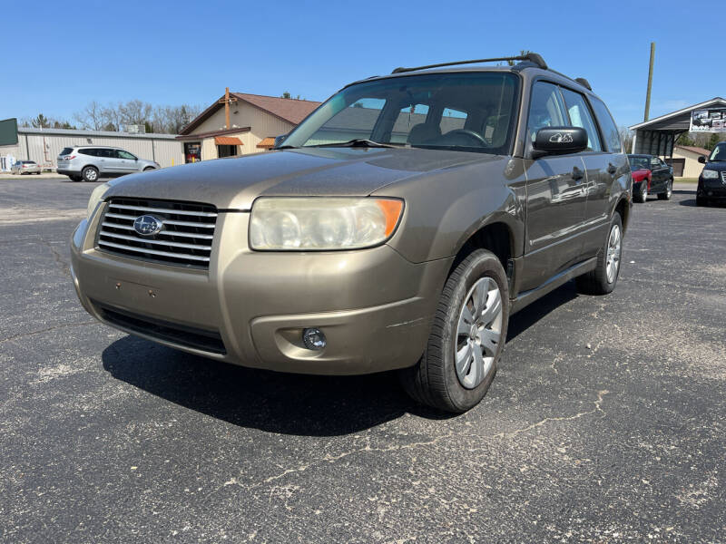 2008 Subaru Forester for sale at CARS R US in Sebewaing MI