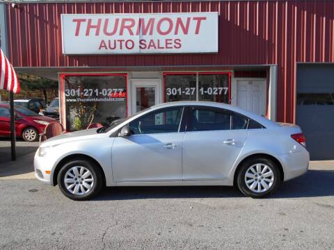 2011 Chevrolet Cruze for sale at THURMONT AUTO SALES in Thurmont MD