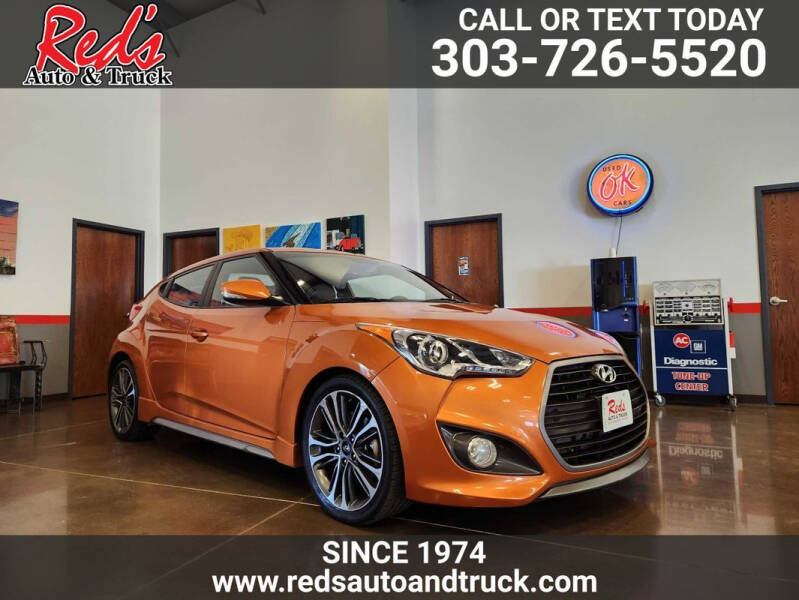 2016 Hyundai Veloster for sale at Red's Auto and Truck in Longmont CO