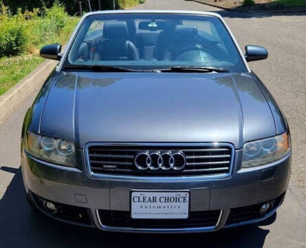 2005 Audi A4 for sale at CLEAR CHOICE AUTOMOTIVE in Milwaukie OR