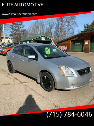 2009 Nissan Sentra for sale at ELITE AUTOMOTIVE in Crandon WI