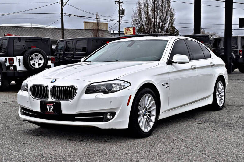 Used 2012 BMW 5 Series 535i with VIN WBAFU7C59CDU64459 for sale in Spokane, WA