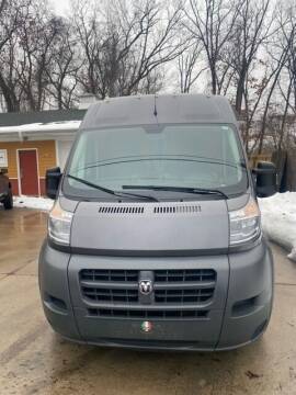 2016 RAM ProMaster for sale at Budjet Cars in Michigan City IN