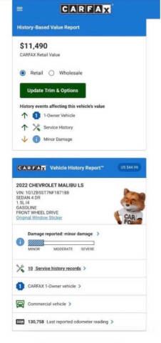 2022 Chevrolet Malibu LS