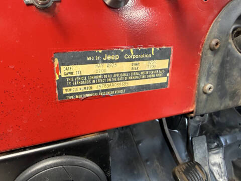 1975 Jeep CJ-5