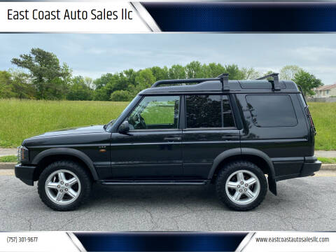 2004 Land Rover Discovery for sale at East Coast Auto Sales llc in Virginia Beach VA