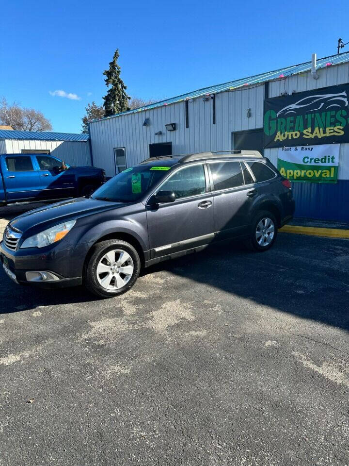 2011 Subaru Outback for sale at GREATNESS AUTO SALES in Green Bay, WI