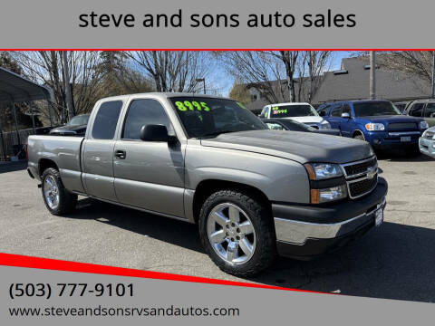 2007 Chevrolet Silverado 1500 Classic for sale at steve and sons auto sales in Happy Valley OR