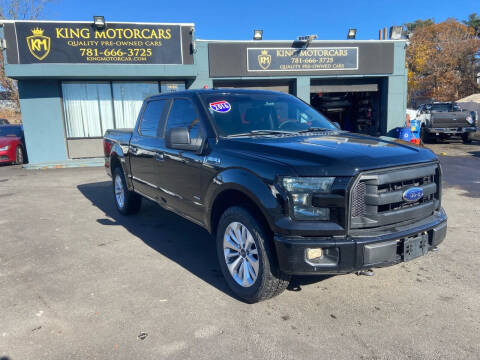 2016 Ford F-150 for sale at King Motor Cars in Saugus MA
