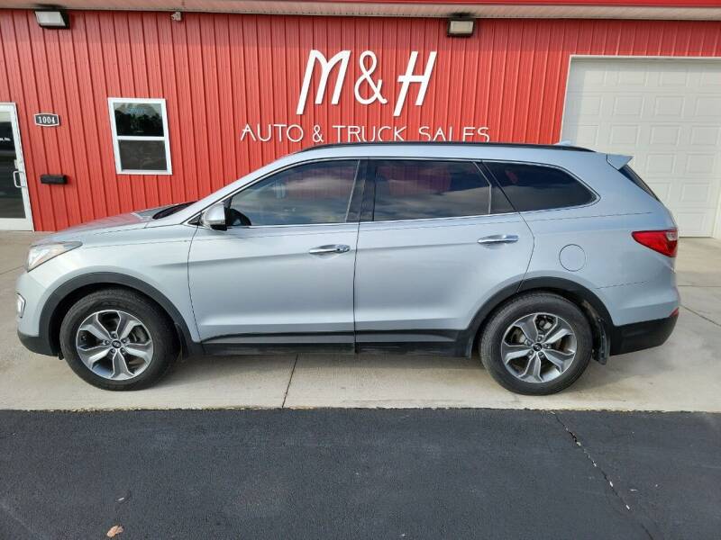 2014 Hyundai Santa Fe for sale at M & H Auto & Truck Sales Inc. in Marion IN
