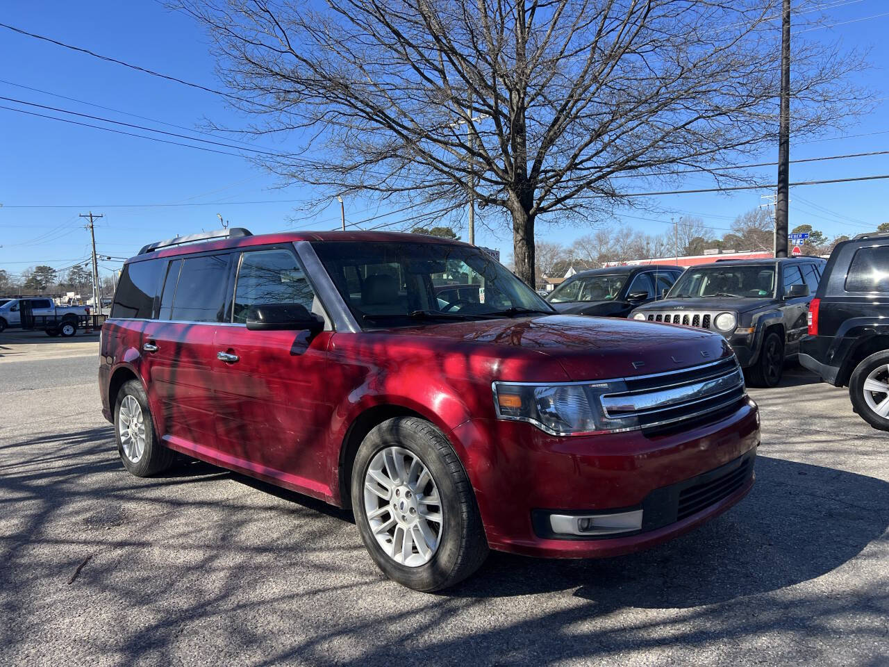Red 2016 Ford Flex SEL SEL 4dr Crossover 1