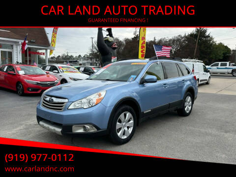 2012 Subaru Outback for sale at CAR LAND  AUTO TRADING in Raleigh NC