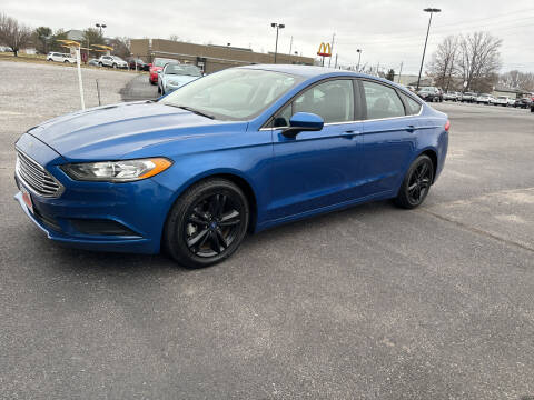 2018 Ford Fusion for sale at McCully's Automotive in Benton KY