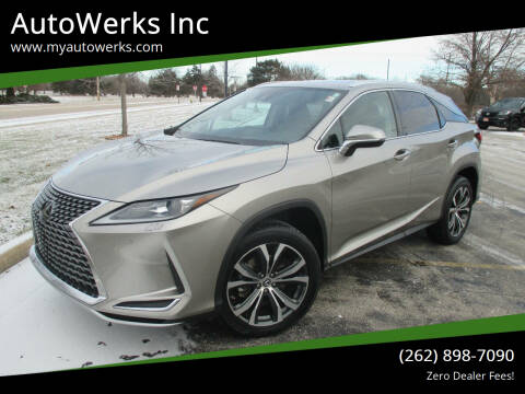 2021 Lexus RX 350 for sale at AutoWerks Inc in Sturtevant WI