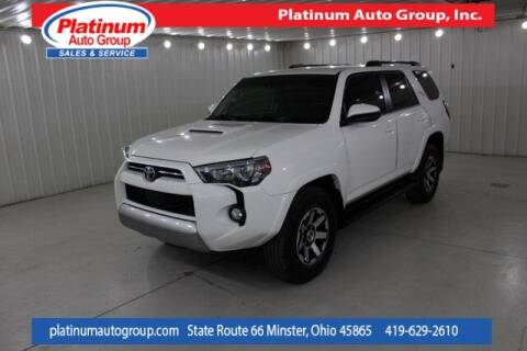 2020 Toyota 4Runner for sale at Platinum Auto Group Inc. in Minster OH
