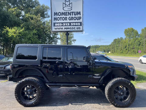 2013 Jeep Wrangler Unlimited for sale at Momentum Motor Group in Lancaster SC