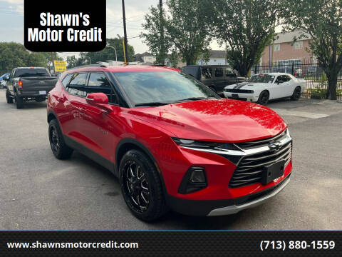 2019 Chevrolet Blazer for sale at Shawn's Motor Credit in Houston TX