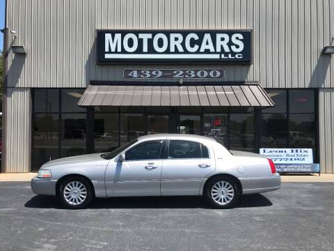 2004 Lincoln Town Car for sale at MotorCars LLC in Wellford SC