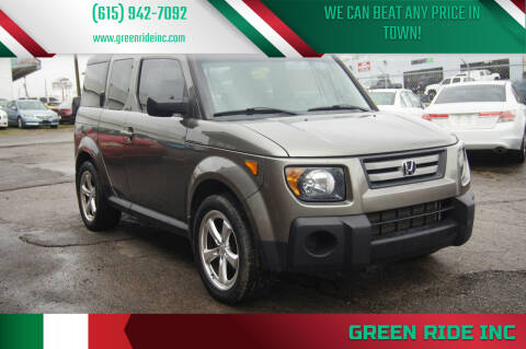 2008 Honda Element for sale at Green Ride Inc in Nashville TN