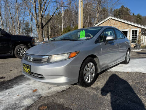 2012 Honda Civic for sale at Bladecki Auto LLC in Belmont NH