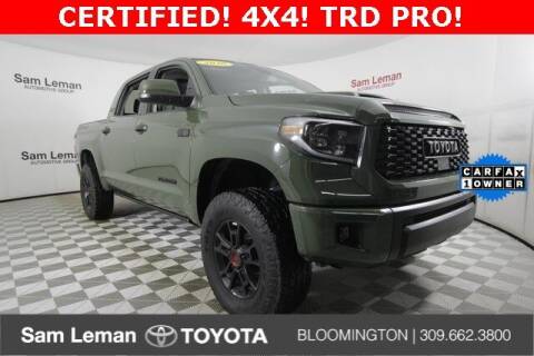 2020 Toyota Tundra for sale at Sam Leman Toyota Bloomington in Bloomington IL