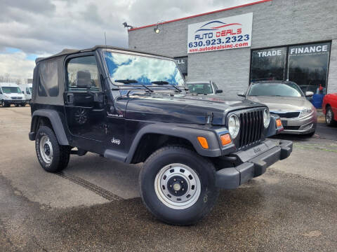 1999 Jeep Wrangler for sale at Auto Deals in Roselle IL