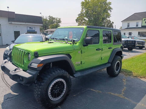 2019 Jeep Wrangler Unlimited for sale at Finish Line LTD in Perry MO