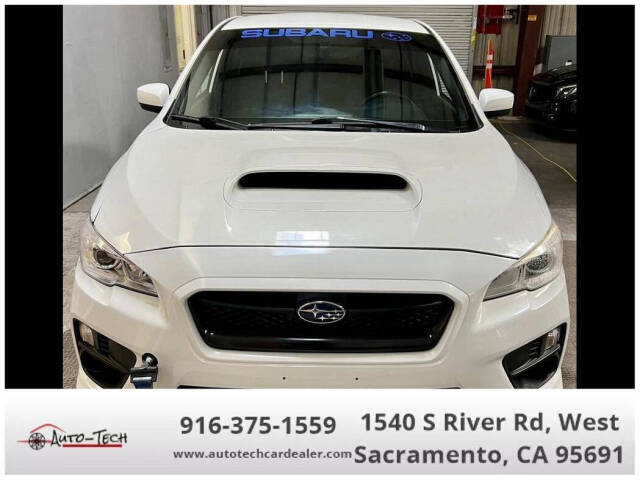 2017 Subaru WRX for sale at AUTO-TECH in WEST SACRAMENTO, CA