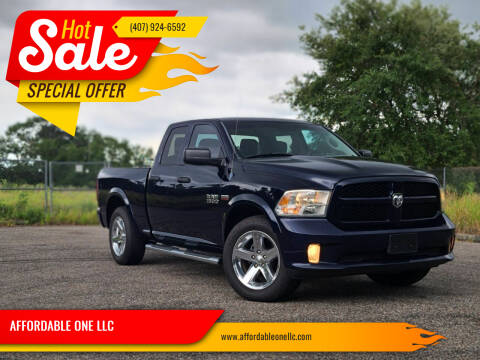2013 RAM Ram Pickup 1500 for sale at AFFORDABLE ONE LLC in Orlando FL