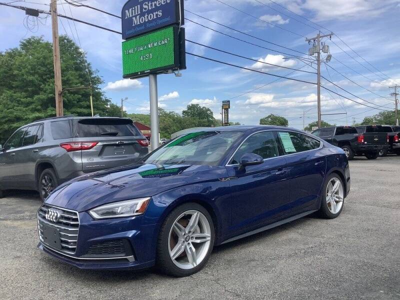 2018 Audi A5 Sportback for sale at Mill Street Motors in Worcester MA