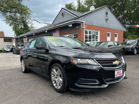 2018 Chevrolet Impala for sale at Valley Auto Finance in Warren OH