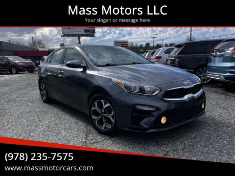 2020 Kia Forte for sale at Mass Motors LLC in Worcester MA