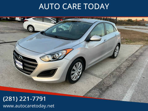 2016 Hyundai Elantra GT for sale at AUTO CARE TODAY in Spring TX