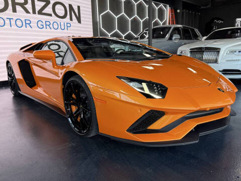 2018 Lamborghini Aventador for sale at HORIZON MOTOR GROUP in Los Angeles CA