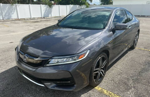 2016 Honda Accord for sale at Guru Auto Sales in Miramar FL