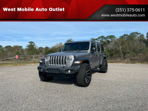 2019 Jeep Wrangler Unlimited for sale at West Mobile Auto Outlet in Mobile AL