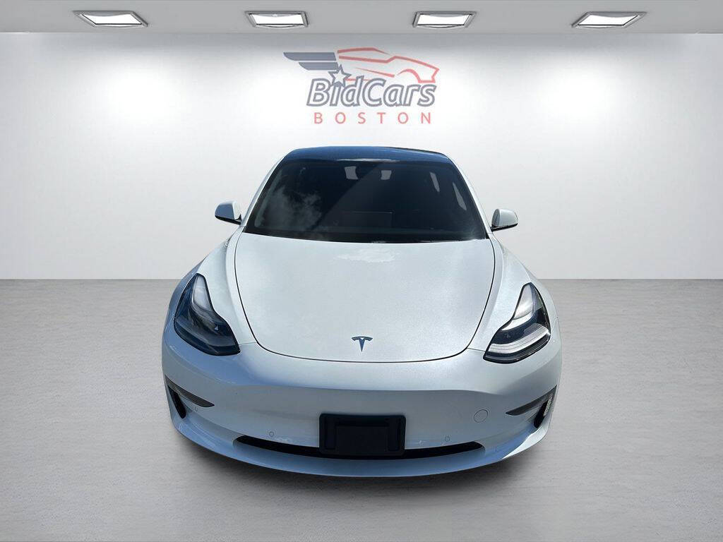 White 2022 Tesla Model 3 Performance AWD Performance 4dr Sedan 2