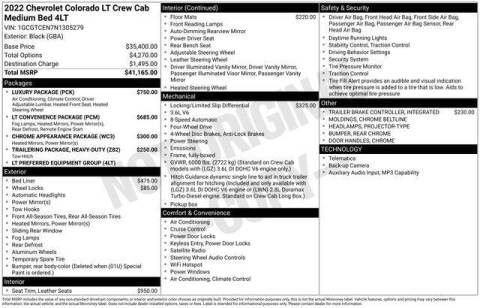 2022 Chevrolet Colorado