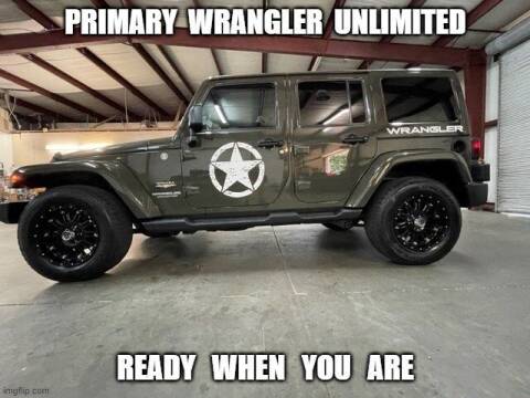 2015 Jeep Wrangler Unlimited for sale at Primary Jeep Argo Powersports Golf Carts in Dawsonville GA
